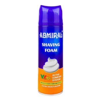 Admiral Active Comfort System Shaving Foam With Vitamin E, 250g