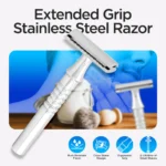 Chrome_Double_Edge_Safety_Razor_Smooth_Handle