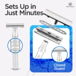 Chrome_Double_Edge_Safety_Razor_Smooth_Handle