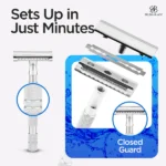 Textured_Grip_Double_Edge_Safety_Razor_in_stainless_steel