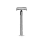 Butterfly Safety Razor for Men and Women Non‑Slip Metallic DE Razor