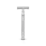 Extended Grip Stainless Steel Double Edge Safety Razor