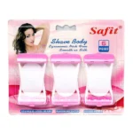 Safit Body Shaving Razor For Women Stainless Steel Pack of 6
