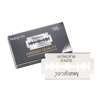 20 Pcs Double Edge Blade Stainless Steel Ultra‑sharp Safety Razor Blades